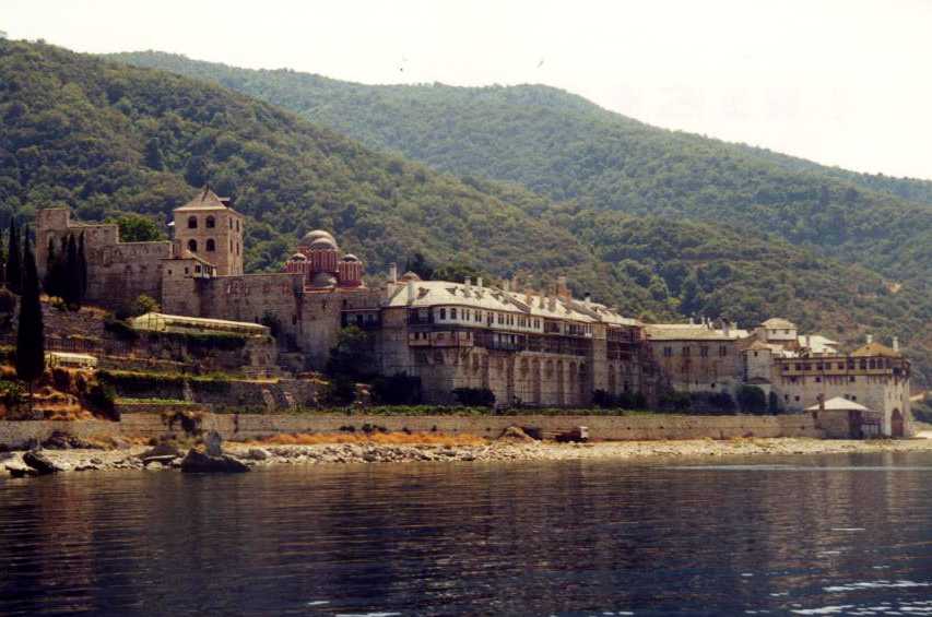 passing Monastery Dochariou