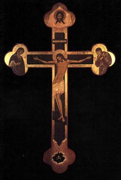 Heiliges Kreuz / Ikone von Nikolai SCHELECHOW